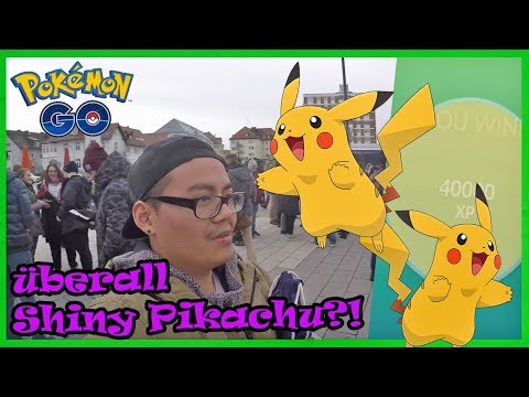 ERSTER Pokemon Go Community Day! überall Shiny Pikachu?! Pokemon Go! Video