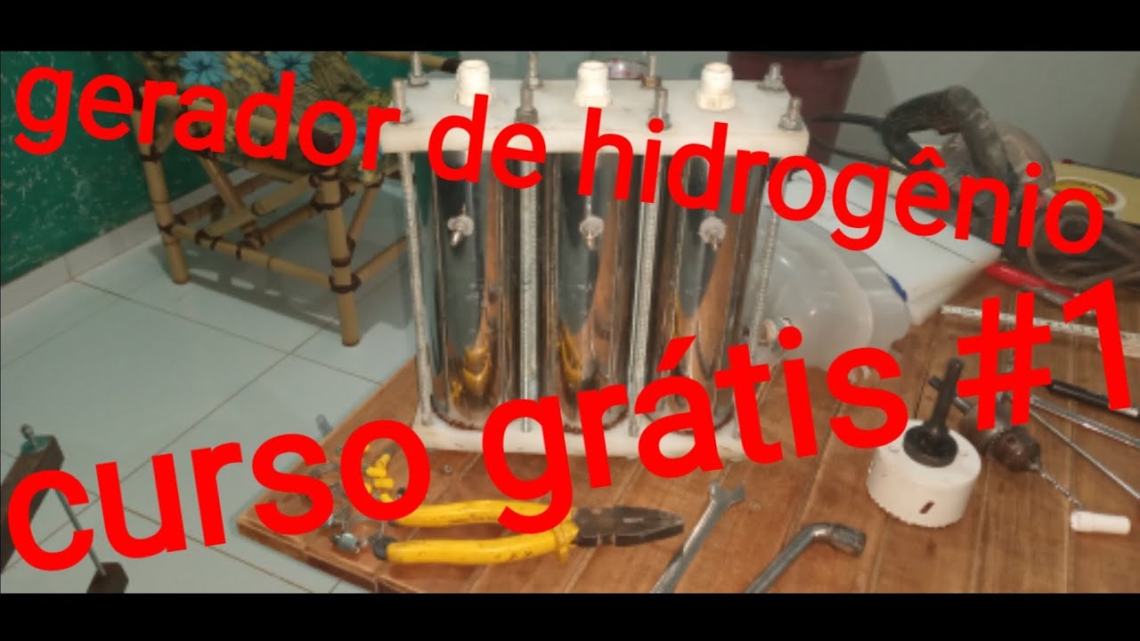 como fazer kit gerador de hidrogênio  curso grátis