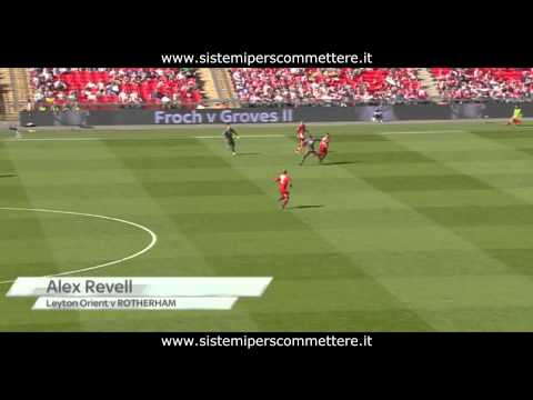 EuroGoal Alex Revell Leyton Orient v ROTHERHAM HD  alexu888.blogspot.com