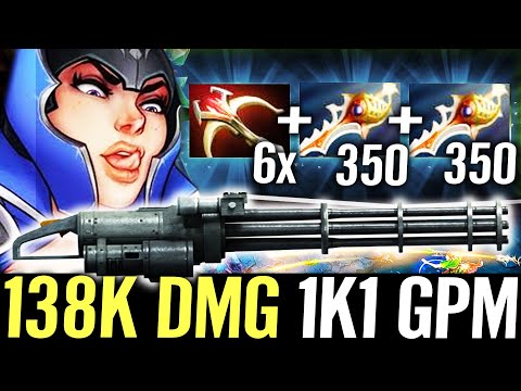 🔥 2x Rapier LUNA 6x Bounce Daedalus 235% CRIT Carry — 138K DMG 1100 GPM MAX Physic META Dota 2 Pro