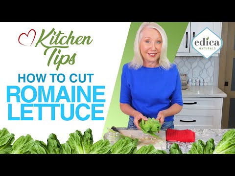 Edica Kitchen Tips: How to Cut Romaine Lettuce