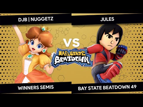 Bay State Beatdown 49 - Jules (Mii Brawler) vs djb | Nuggetz (Daisy) - Winners Semis