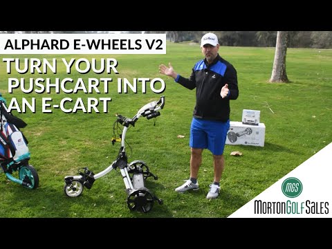 Convert your golf pushcart into an e-cart