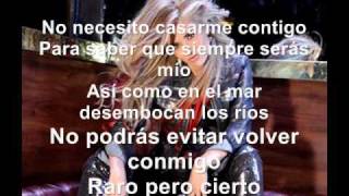 Sobrenatural Gloria Trevi con letra