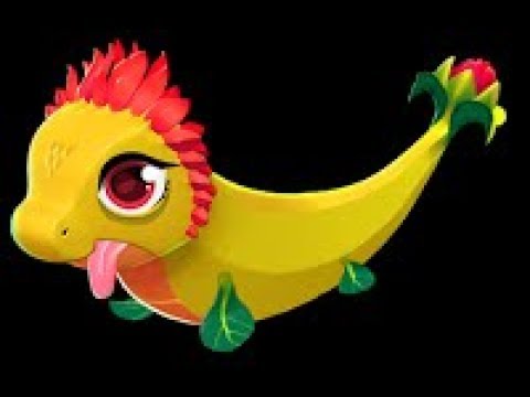 Como criar Dragon Flor Roja | How to breed Redflower Dragon | Dragon Mania Legends