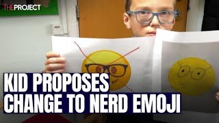 Young Child Proposes Change To Nerd Emoji As It's Offensive