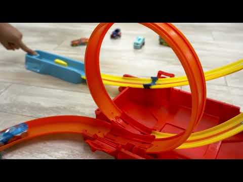 Игровой набор Трек Хот Вилс Канистра для трюков Турботрюки Hot Wheels Track Builder Fuel Can Stunt Box - фото 2 - id-p2710072354