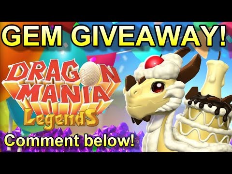 GEM SWEEPSTAKES ARE NOW OVER! NO MORE PRIZES REMAIN - Dragon Mania Legends