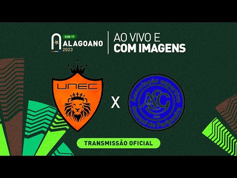 UNEC x Guarani de Paripueira - 1ª FASE - ALAGOANO SUB 17