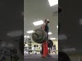 😆 LOL PR with Deadlift Bands 855 lbs at the top No straps No Belt #shorts#viral