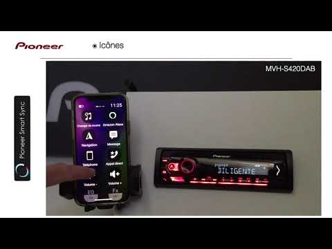 Monsteraudio - Pioneer MVH-S420DAB 1-DIN DAB+ Autoradio mit Bluetooth  MVHS420DAB