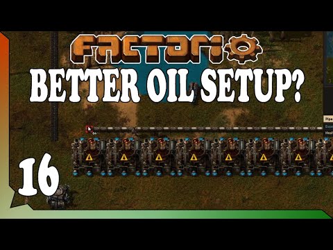 Factorio Beginner Ep 16: Better Oil Setup
