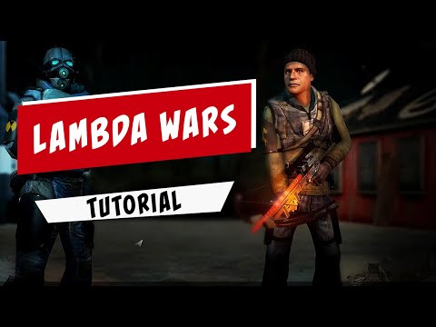 Lambda Wars Tutorial Gameplay  - Half Life 2 RTS Mod RELEASED! 14 Years in The Making!