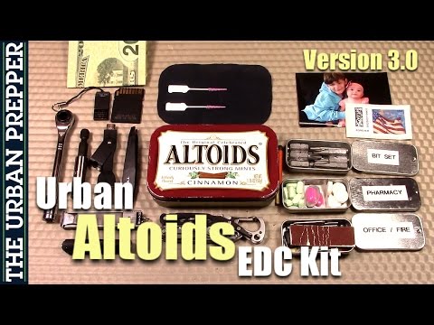 Urban Altoids EDC Kit (Version 3.0)