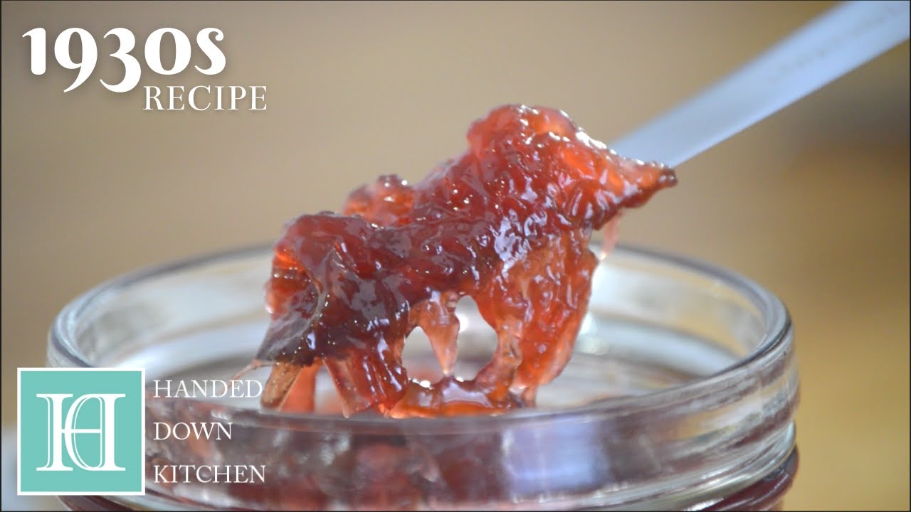 Watch video Rhubarb and Ginger Jam ◆ 1930s Recipe Now Rhubarb and Ginger Jam ◆ 1930s Recipe