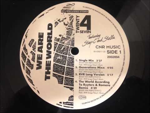 Twenty 4 Seven Featuring Stay-C & Stella - We Are The World