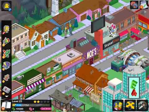 My Simpsons Tapped Out Town