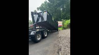 30YD drop off best dumpster company Yonkers COLCAN carting hooker 54’’