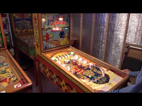 Gottlieb 1955 Southern Belle Engineering Sample pinball machine