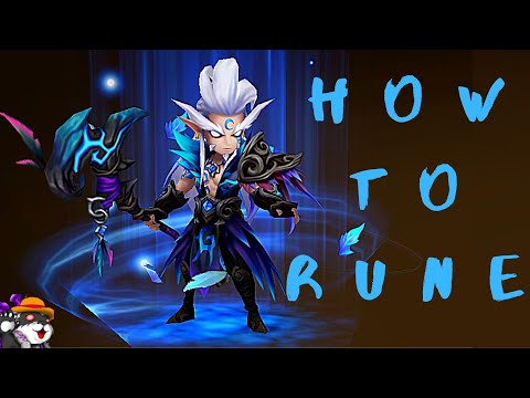HOW TO RUNE the water druid (ABELLIO) and how to counter him Summoners War