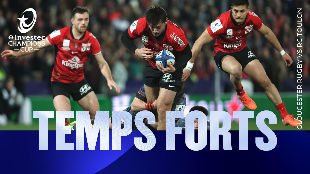 Temps Forts - Gloucester Rugby v RC Toulon | Investec Champions Cup 2025/26