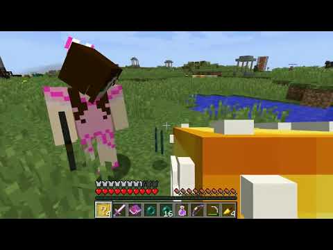 Pat And Jen Minecraft  DYNAMITE EXPLOSIVE CHALLENGE GAMES   Lucky Block Mod   Modded Mini Game