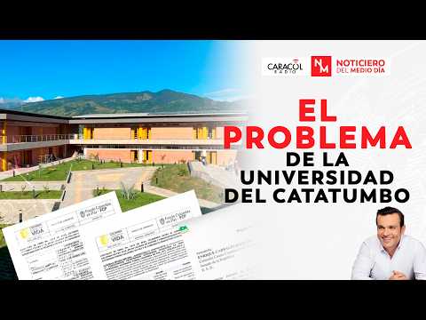 Universidad del Catatumbo está lista, pero no puede operar. ¿Qué pasó? | Noticiero del Mediodía