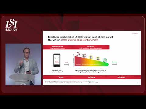 Filip Peters, Acorai - Noninvasive Pulmonary Artery Pressure Monitor | LSI Asia '26