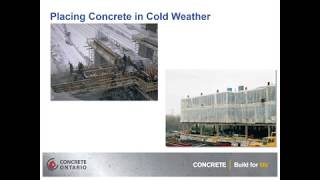 Cold Weather Concreting