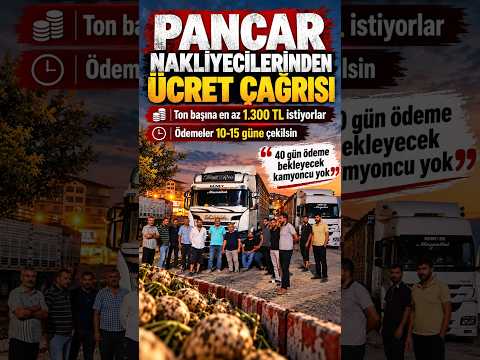 Pancar Taşıyan Kamyoncular Ücretlere Tepkili #Malatya #Pancar #Kamyoncu #Nakliye #ŞekerFabrikası