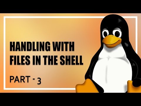 Handling With Files In The Shell | Part 3 | Eduonix