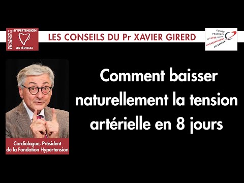 Comment baisser naturellement la tension artérielle en 8 jours