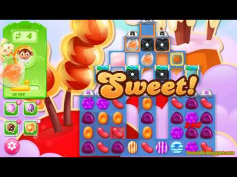 Candy Crush Jelly Saga Level 1648 (3 stars, No boosters)