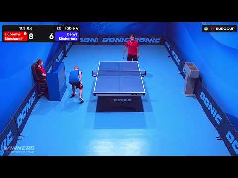 18:50 Liubomyr Sheshurak - Denys Shcherbak 31.07.2023 TT Euro.Cup Ukraine Star. TABLE 4