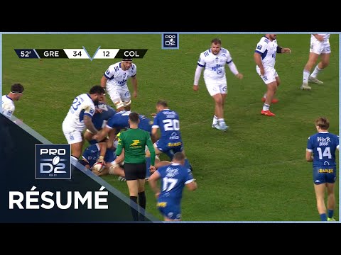 PRO D2 Saison 2024-2025 J12 - Résumé FC Grenoble Rugby - Colomiers Rugby