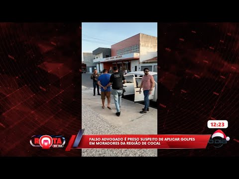 Falso advogado é preso suspeito de aplicar golpes em moradores da região de Cocal 26 11 2025