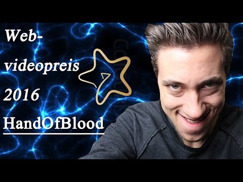 HandofBlood Webvideopreis 2016 ☺ Gewinner Kategorie Gaming