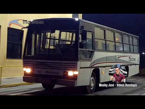 Moratense 40 - CAIO Vitória - MB OF-1318 - Dando entrada na garagem