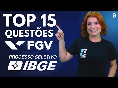 TOP 15 QUESTÕES DE PORTUGUÊS FGV: O QUE MAIS CAI NA PROVA DO IBGE