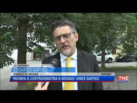 TG (10/06/2019) - TRIONFA IL CENTROSINISTRA A ROVIGO: VINCE GAFFEO