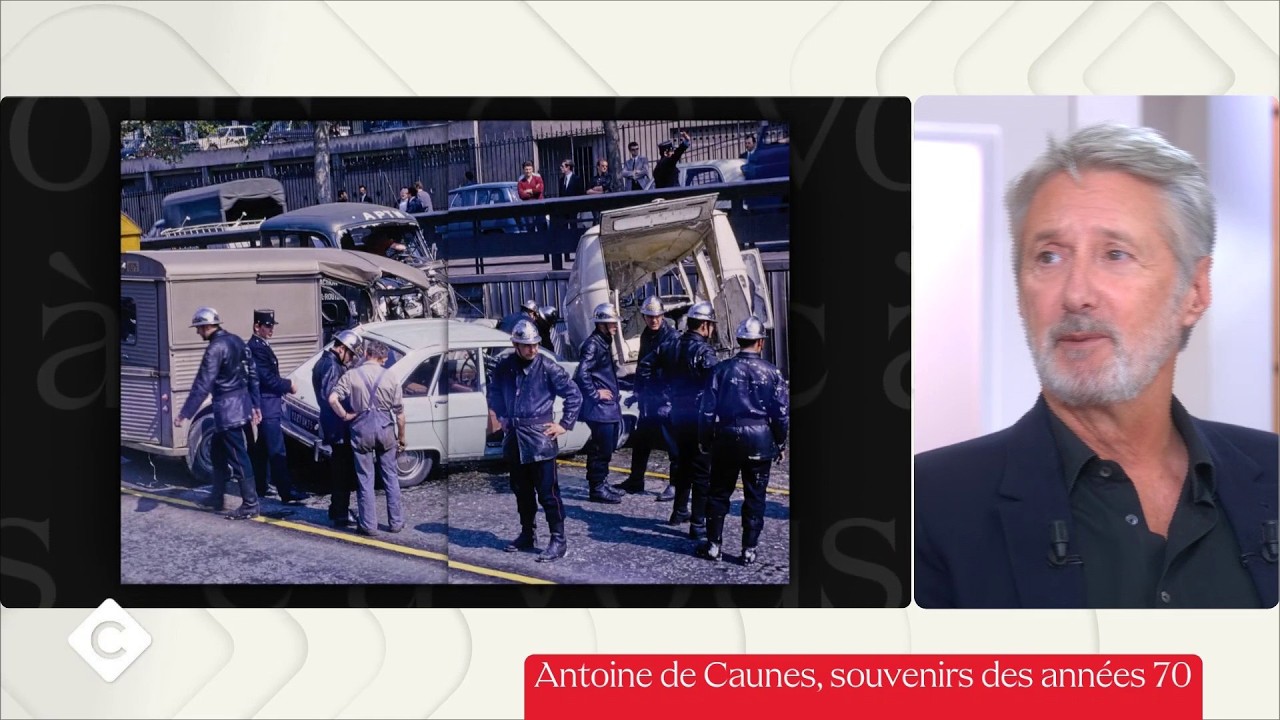Paris en 1970, mouvement des jeunes : Antoine de Caunes prône la liberté