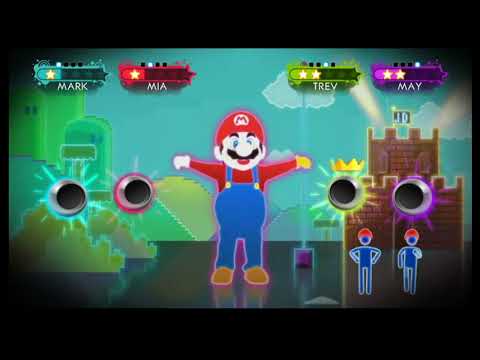 Just Dance 3 - Just Mario (DLC) - (Multiplayer GamePlay)