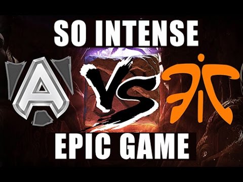 Dota 2 RAGE Shanghai - Alliance vs Fnatic | EPIC Game - So Intense