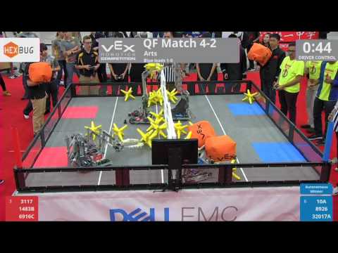 2017 VRC Arts QF4-2 - 3117 1483B 6916C vs 10A 8926 32017A - 34 to 14