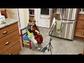 Theo Plays Jingle Bells