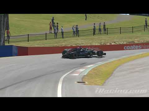 Wrong place Stuck Throttle Realistic Mercedes W12 Massive Crash Bathurst Mount Panorama