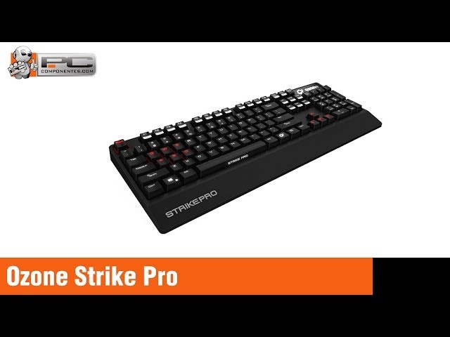 Ozone Strike Pro Teclado Mecánico Gaming Cherry Brown video