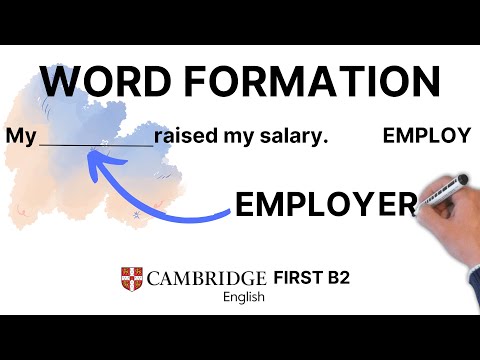 Mastering Word Formation: B2 Level Practice for Cambridge First Use of English