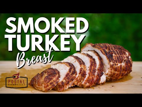 Smoked Turkey Breast Recipe - How to BBQ Turkey Breast EASY