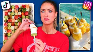 I Tried VIRAL Summer Recipes 🔥 TIKTOK vs REALITY: What's Worth Making?